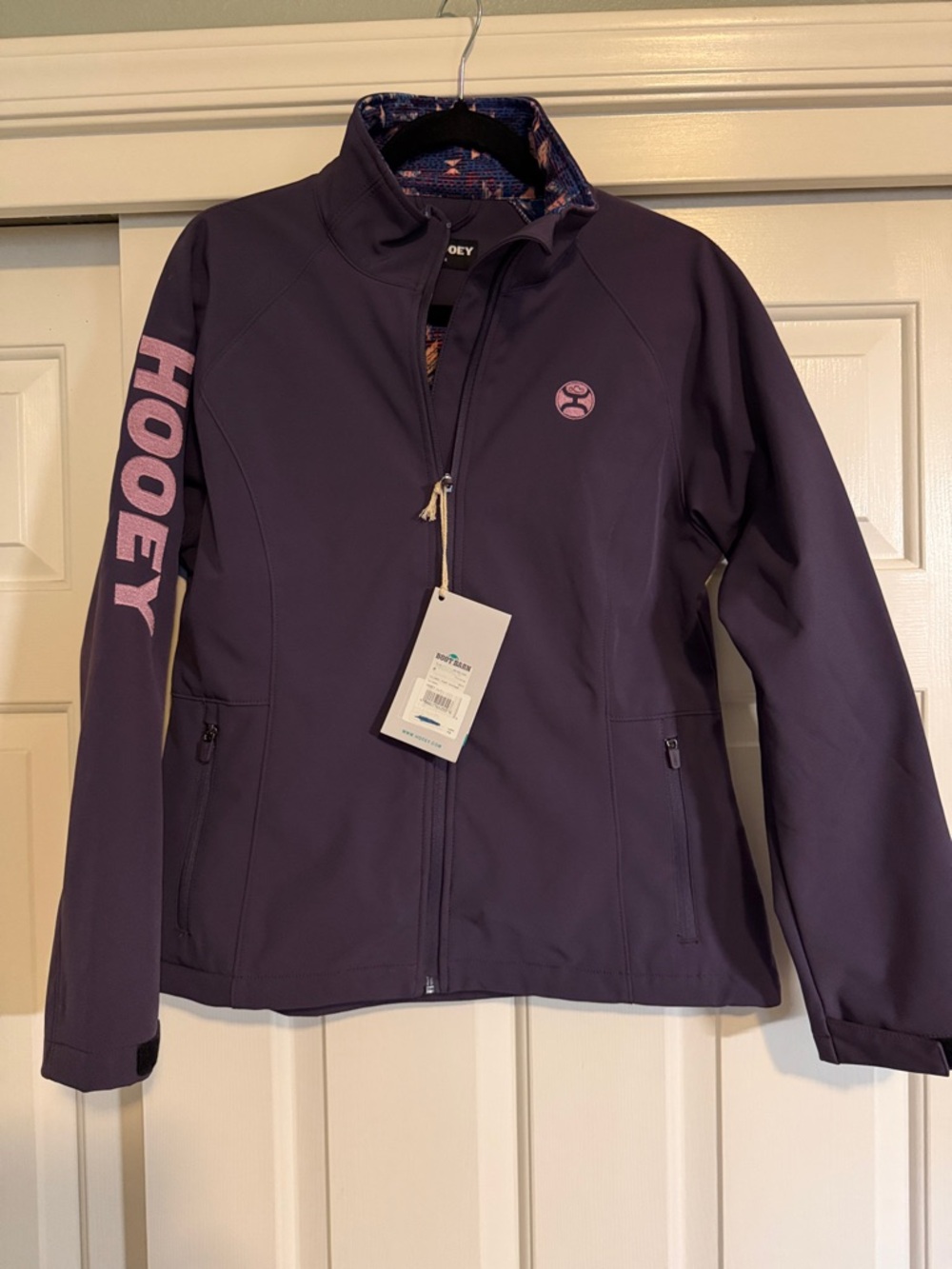 NWT Hooey Women's Deep Purple Softshell Jacket